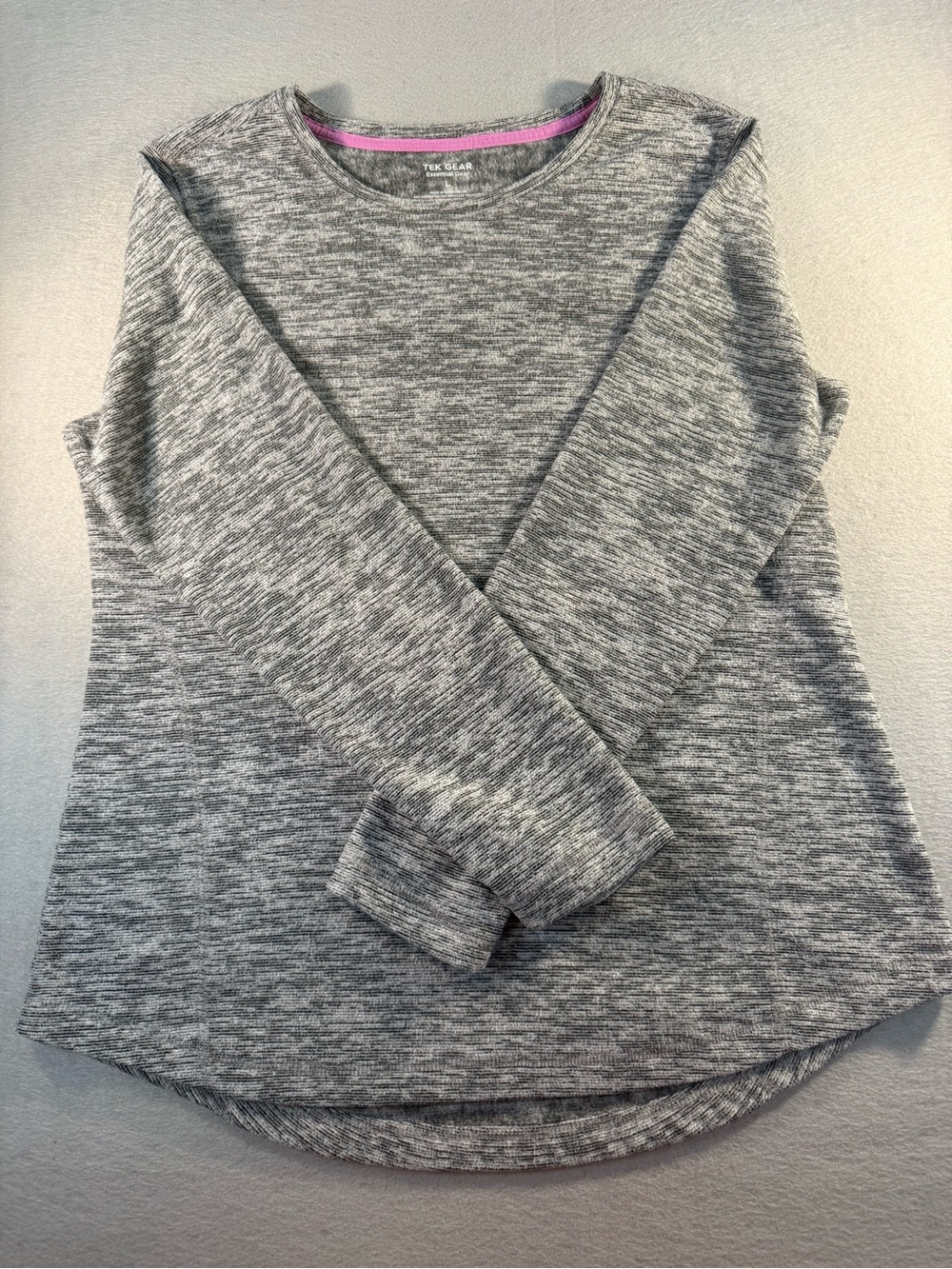 Women’s Gray Long Sleeve Shirt Size L